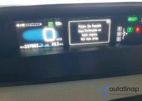 2017 Toyota Prius Prime z USA, uszkodzony, nr VIN JTDKARFP6H3064892